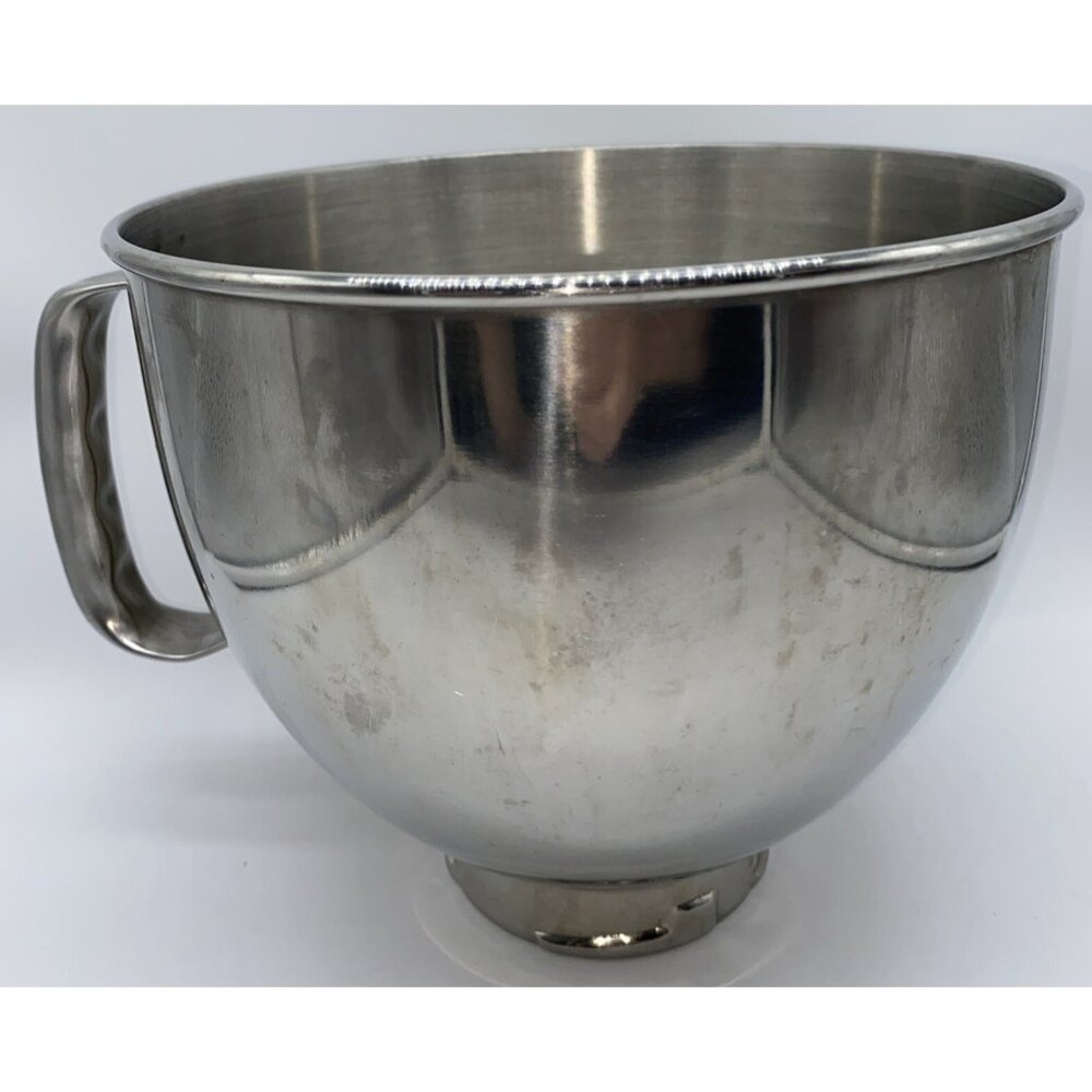 Genuine KitchenAid KSM150 Stainless Steel Bowl with Handle 5 Quart Replacement